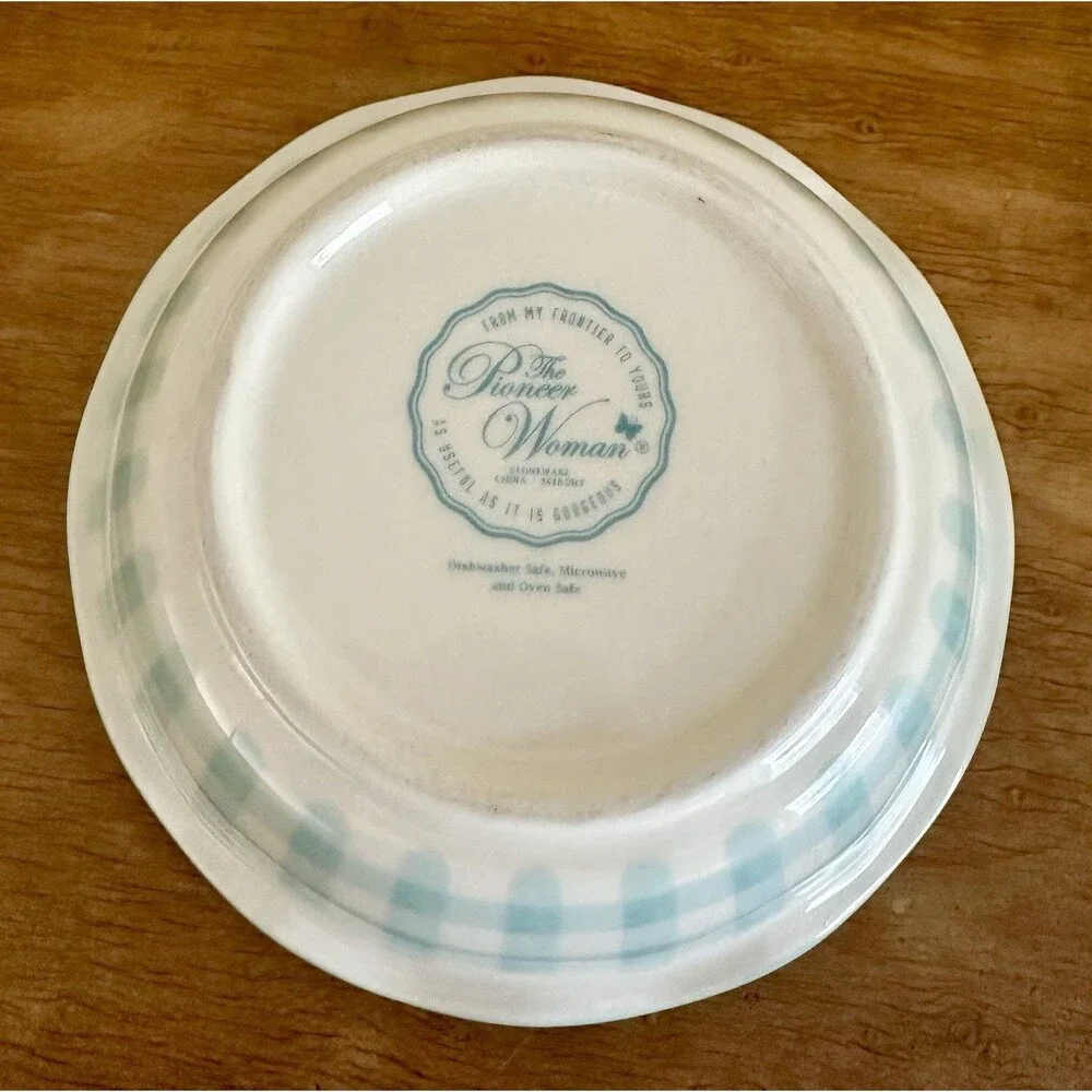 Pioneer Woman SWEET ROMANCE BLOSSOMS Mini Pie Bowl 4.75” Cow Cottagecore Grandma